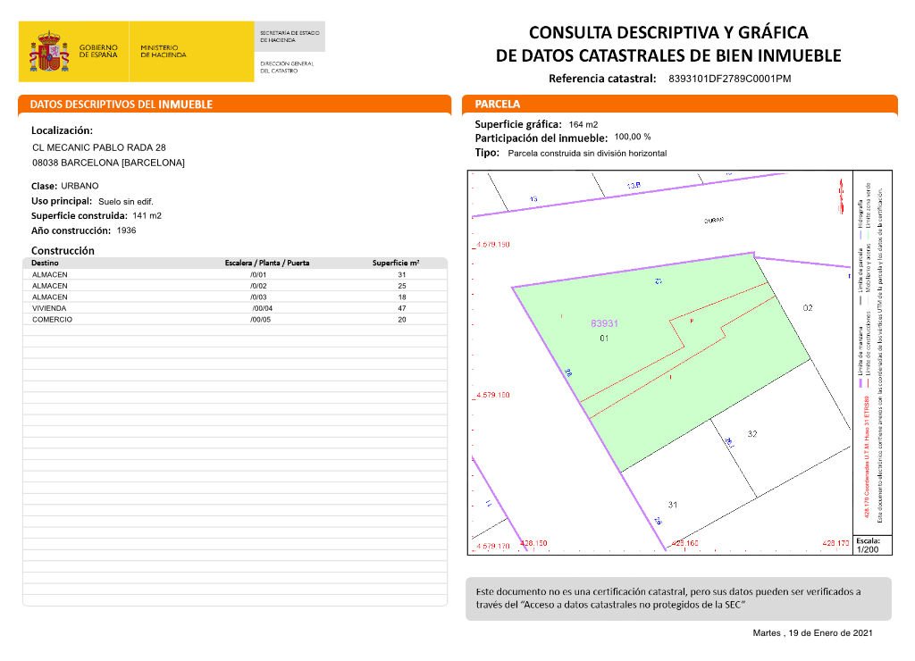 Solar en venta en Barcelona